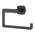 7" x 4-23/32" Matte Black Metal Deckard Series Towel Ring | PPFBRBDA1B