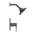 1/2" NPT 5-5/16" x 3-15/32" Metal Matte Black Multi-Function 1-Handle Deckard Series Shower Only Trim | PPFLG897DAB