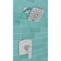 1/2" NPT 5-5/16" x 3-15/32" Metal Polished Chrome Multi-Function 1-Handle Deckard Series Shower Only Trim | PPFLG897DAC