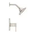 1/2" NPT 5-5/16" x 3-15/32" Metal Brushed Nickel Multi-Function 1-Handle Deckard Series Shower Only Trim | PPFLG897DAK