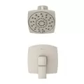 1/2" NPT 5-5/16" x 3-15/32" Metal Brushed Nickel Multi-Function 1-Handle Deckard Series Shower Only Trim | PPFLG897DAK