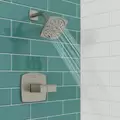 1/2" NPT 5-5/16" x 3-15/32" Metal Brushed Nickel Multi-Function 1-Handle Deckard Series Shower Only Trim | PPFLG897DAK