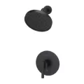 1/2" NPT 3.78" Metal Matte Black 1-Handle Contempra Series Shower Only Trim | PPFLG897NCB