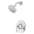 3-7/32" x 4-5/32" Metal Polished Chrome 1-Handle Weller Series Shower Only Trim Kit | PPFLG897WRC