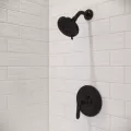 3-7/32" x 4-5/32" Metal Tuscan Bronze 1-Handle Weller Series Shower Only Trim Kit | PPFLG897WRY