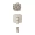 1/2" NPT 5-5/16" x 3-15/32" Metal Brushed Nickel Multi-Function 1-Handle Deckard Series Tub and Shower Trim | PPFLG898DAK