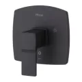 1/2" NPT Matte Black Metal For 0X8 and JX8 Valves Deckard Series 1-Handle Tub and Shower Valve Only Trim | PPFR891DAB