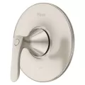 6-7/8" x 3-27/32" Brushed Nickel Metal Weller Series 1-Handle Tub and Shower Valve Only Trim | PPFR891WRK