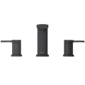 1/2" 2-15/32" x 5-23/32" Metal Matte Black 2-Handle Deckard Series Roman Tub Trim | PPFRT65DAB