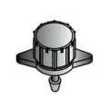0 - 10 gph Black 180 Degrees 5 Stream Adjustable Emitter | AGFDAFT180