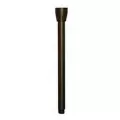 Alliance Outdoor Lighting Area Light Stem, 1.6" x 12" Aged Brass For Bi-Pin G4 150 Lumens 20 W Halogen Lamps | ALSTEM12