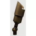 Alliance Lighting Bullet Up Light, 5W MR-16 LED Aged Brass 310 Lumens Solid Brass BL110 Series | AOLBL100LED5WNS