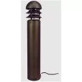 Alliance Lighting Bollard Light, Ceramic Bi-Pin LED Aged Brass 29-1/2" | BOLLARD100-LED
