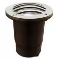 Alliance Outdoor Lighting In-Ground Well Light, 4W Ceramic Bi-Pin MR-16 LED Aged Brass GL150 Series | AOLGL150LED4W