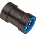 3/4" Socket Blue ABS/Stainless Steel and EPDM Seal Adapter | BLK08683