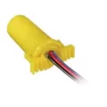 30 V 10 A 24-18 AWG Copper/Copper Yellow 24/Bag Low Voltage Waterproof Wire Connector | BLZLV9000EA
