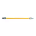 1/2" x 48" FIP x MIP Stainless Steel Yellow Flexible Gas Connector | BSSCSSC5448