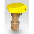 1" NPT Stainless Steel Red Brass QCV Series 1-Piece Standard Double Slot Quick Coupling Valve | BUKQCV101