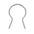 2-3/8" Galvanized 9 ga Easy Twist Tie | CEZTIE2389