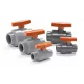 1" NPT PVC 235 psi 191N Super C Series Compact Ball Valve | CNLV10201N