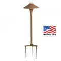 18" Large Area with 25 W Lamp For Cast Classic Large Mushroom Area/Path Lights Stem Assembly | CSLCLAA
