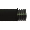 ADS Bend-A-Drain Drainage Pipe, HDPE Single Wall Perforated Black 3.3" x 12' | DPE330112