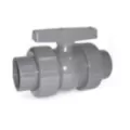 2" Socket x Threaded PVC 235 psi True Union Ball Valve | CNLV20050N