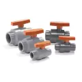 1" NPT PVC 235 psi 191N Super C Series Compact Ball Valve | CNLV10201N