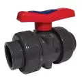 1-1/2" Socket x NPT PVC 235 psi 050N Series True Union Ball Valve | CNLV17050N