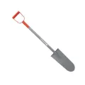 14-1/2" x 5-3/4" Steel 29" Handle Sharpshooter Spade | CORAS90110