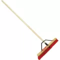 Corona Clipper Push Broom, 60" Bamboo Handle 2 Bristle | BM 41002