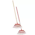 Steel 54" Wood Handle 25 Tines Fixed Tine Leaf Rake | CORRK62001