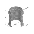 8" x 12" Round Traffic Valve Box | CRS1000390