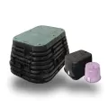 30" x 17" Rectangular Green Box Irrigation Control Valve 1730 Super Jumbo with Solid T-Cover Utility Box | CRS17301062