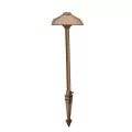 Cast Landscape Path Light, 8.44 W 2790K Integrated Cree LED Copper/Solid Sand Cast Bronze Borneo | CCPLBOB
