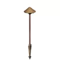 8.44 W 2790K Integrated Cree LED Copper/Solid Sand Cast Bronze Cabana Path Light | CSLCCPLCAB