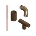 6" Copper For CID140 Cast Lighting Fixtures Pipe | CSLCCPSTEM6