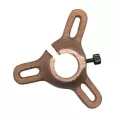 Solid Bronze For Cast Tree Lights Mounting Canopy | CSLXCBPTMC1