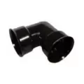 ADS Soiltight Elbow, Bell-End HDPE 90 Degrees Degrees Dual Wall Injection Molded N-12, Black 4" | DFD0499ST