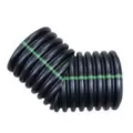 ADS Soiltight Elbow, Bell-End HDPE 45 Degrees Degrees Dual Wall Injection Molded N-12, Black 12" | DFD1294ST