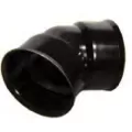 ADS Watertight Elbow, Bell-End 45 Degrees Degrees HDPE Dual Wall Injection Molded N-12 Black 12" | DFD1294WT