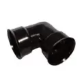 ADS Watertight Elbow, Bell-End HDPE 90 Degrees Degrees Dual Wall Injection Molded Black 12" | DFD1299WT