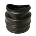 ADS Tap Tee, Snap Corrugated HDPE Internal Single Wall, Black 4" x 4" x 6"/8" | DFE4X8INT
