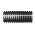 ADS Drainage Pipe, Corrugated HDPE Single Wall Annular Perforated Black 4" x 250' | DPE04010250