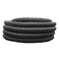 4" x 100' HDPE 3-Hole Perforated Single Wall Muck Pipe | DPE04060100