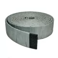 12" x 100' HDPE Black Perforated w/Geotextile Wrap Drain Pipe | DPE04930100
