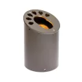 12.6 W Integrated LED Bronze Metallic Die-Cast Aluminum/Brass Zoning Dimming Well Light | FXLKGZD3LEDBZ