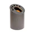12.6 W Integrated LED Weathered Iron Die-Cast Aluminum/Brass Zoning Dimming Well Light | FXLKGZD3LEDWI