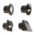 2 W 2700K/3900K/4500K/5200K Integrated LED Black Die-Cast Aluminum/Brass Petit Oeil Series with Spot Faceplate Zoning Wall Light | FXLPO1LEDSTFB