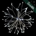 3000K Pure White LED 16" Powder Coated Frame LED 3D Starlight Cluster | HBL3D16STLCLPWTW